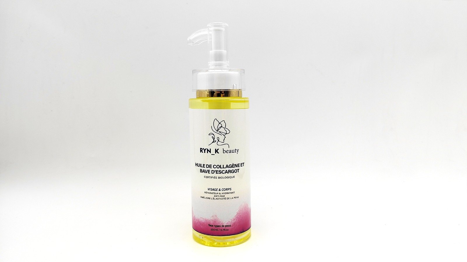 Huile Collagène Bave d'Escargot