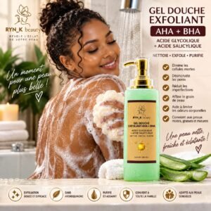 Gel douche AHA
